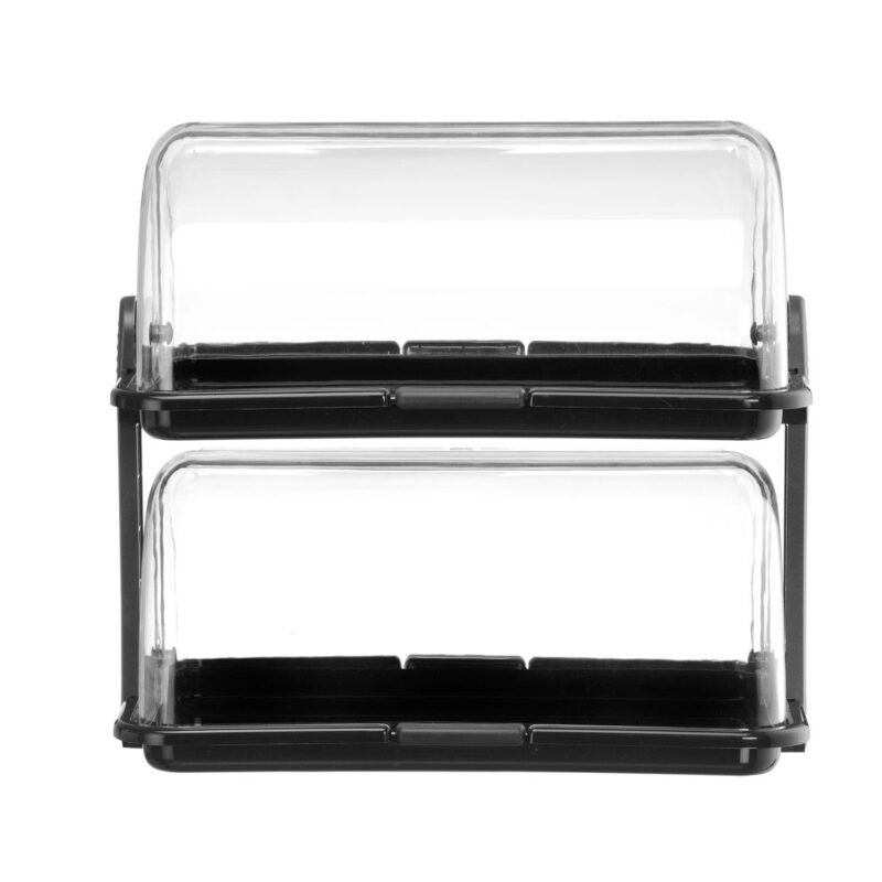 Atverčiamas dangtis, HENDI, Juodas, 380x260x(H)355mm, rettangolare