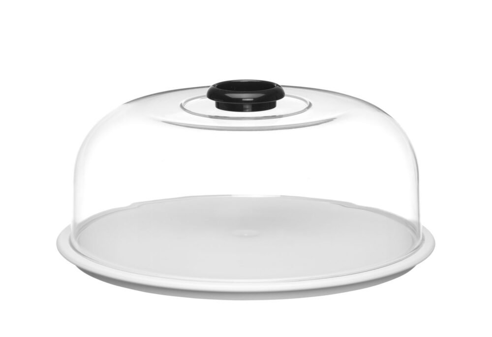 Gaubtas su lėkštė, HENDI, ⌀340x(H)160mm, Rotondo