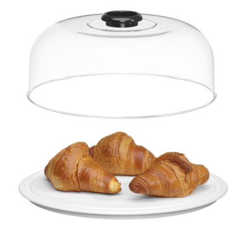 Gaubtas su lėkštė, HENDI, ⌀340x(H)160mm, Rotondo
