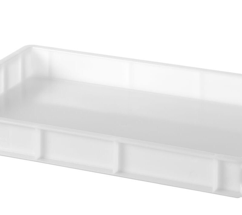 Picos tešlos dėžė, AmerBox, Profi Line, Balta, 600x400x(H)70mm, rettangolare