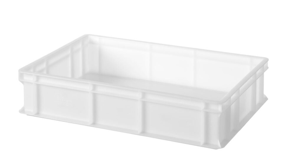 Picos tešlos dėžė, AmerBox, Profi Line, Balta, 600x400x(H)130mm, rettangolare
