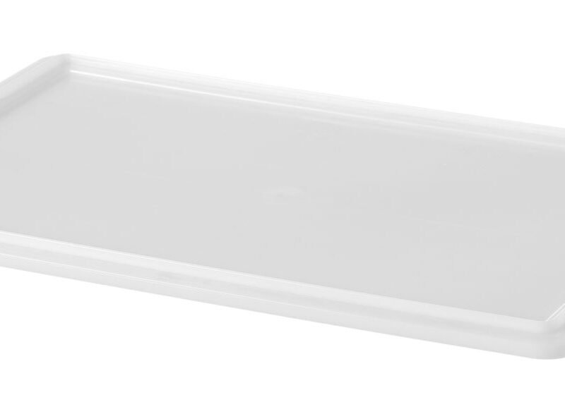 Dangtis picų tešlos dėžėms, AmerBox, Profi Line, Balta, 600x400mm, rettangolare