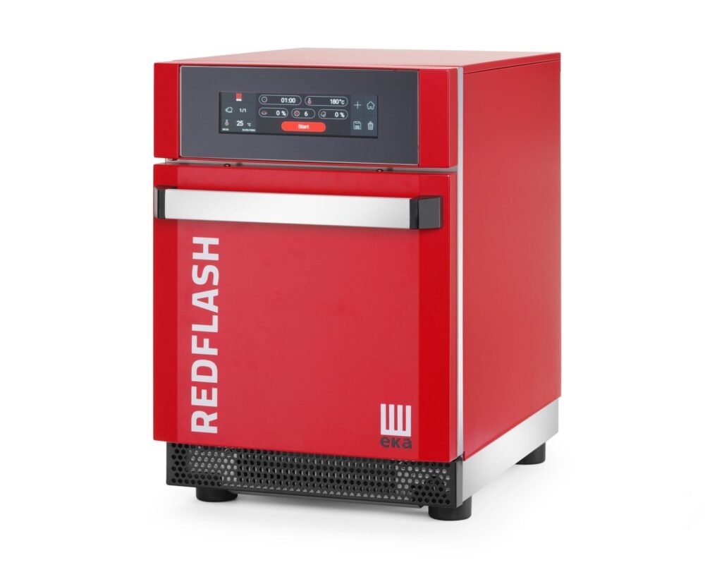 Greitaeigė krosnelė, Tecnoeka, Raudona, 230V/3680W, 420x632x(H)630mm