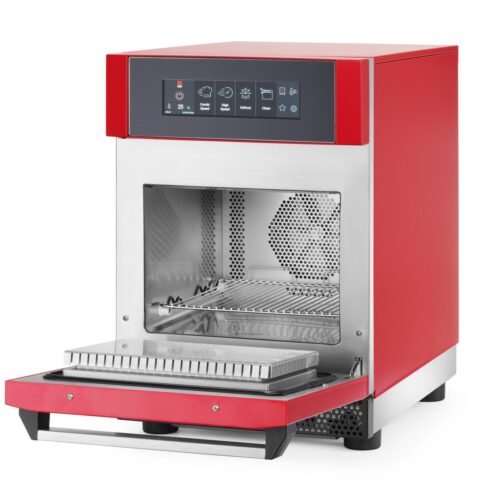 Greitaeigė krosnelė, Tecnoeka, Raudona, 230V/3680W, 420x632x(H)630mm