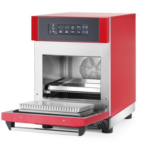 Greitaeigė krosnelė, Tecnoeka, Raudona, 230V/3680W, 420x632x(H)630mm