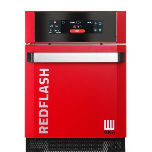 Greitaeigė krosnelė, Tecnoeka, Raudona, 230V/3680W, 420x632x(H)630mm