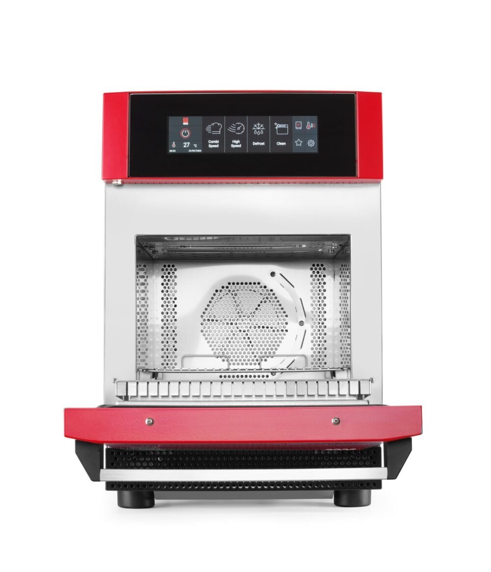 Greitaeigė krosnelė, Tecnoeka, Raudona, 230V/3680W, 420x632x(H)630mm