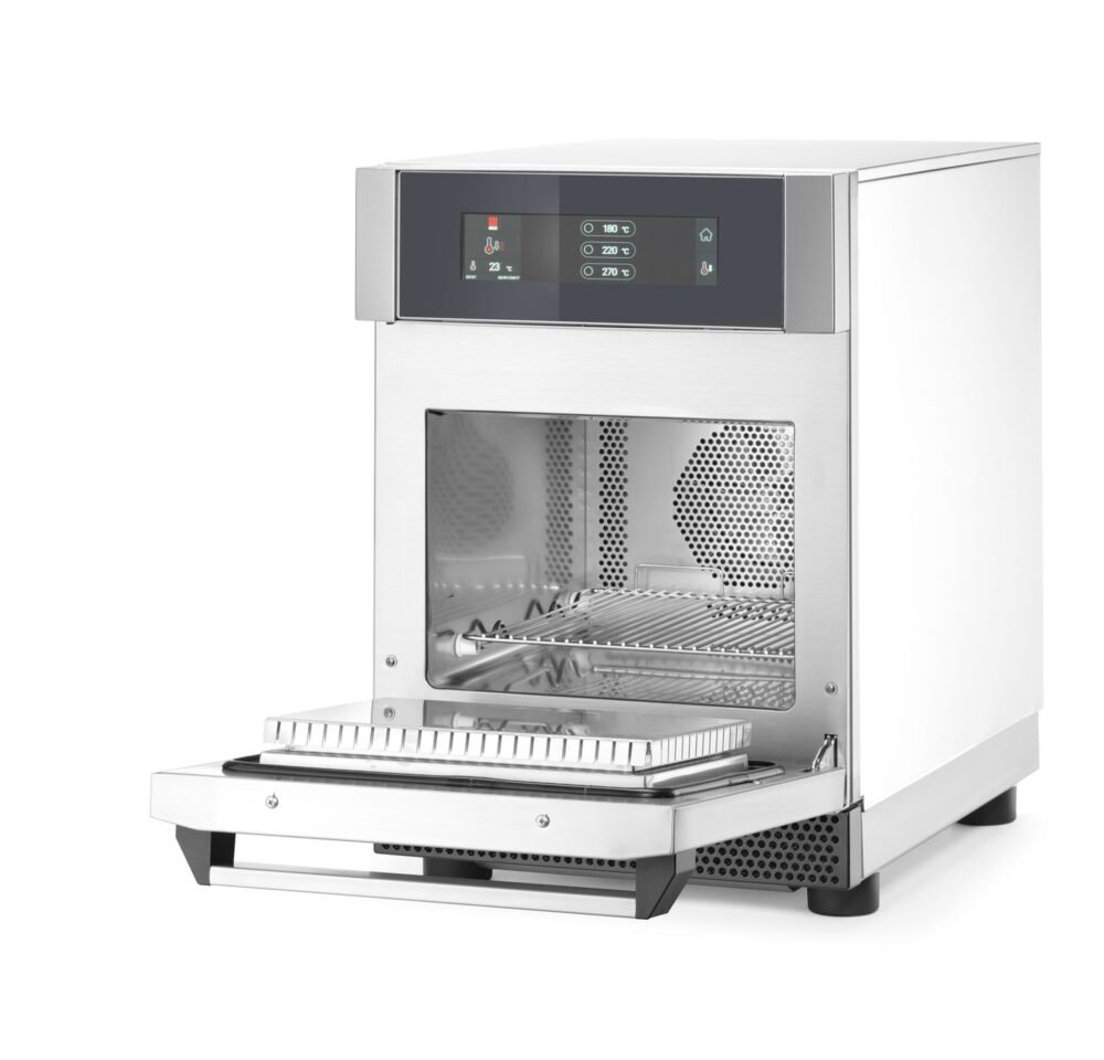 Greitaeigė krosnelė, Tecnoeka, Sidabro, 230V/3680W, 420x632x(H)630mm