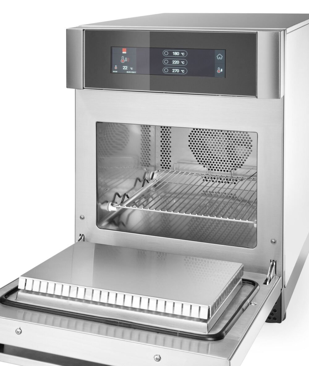 Greitaeigė krosnelė, Tecnoeka, Sidabro, 230V/3680W, 420x632x(H)630mm